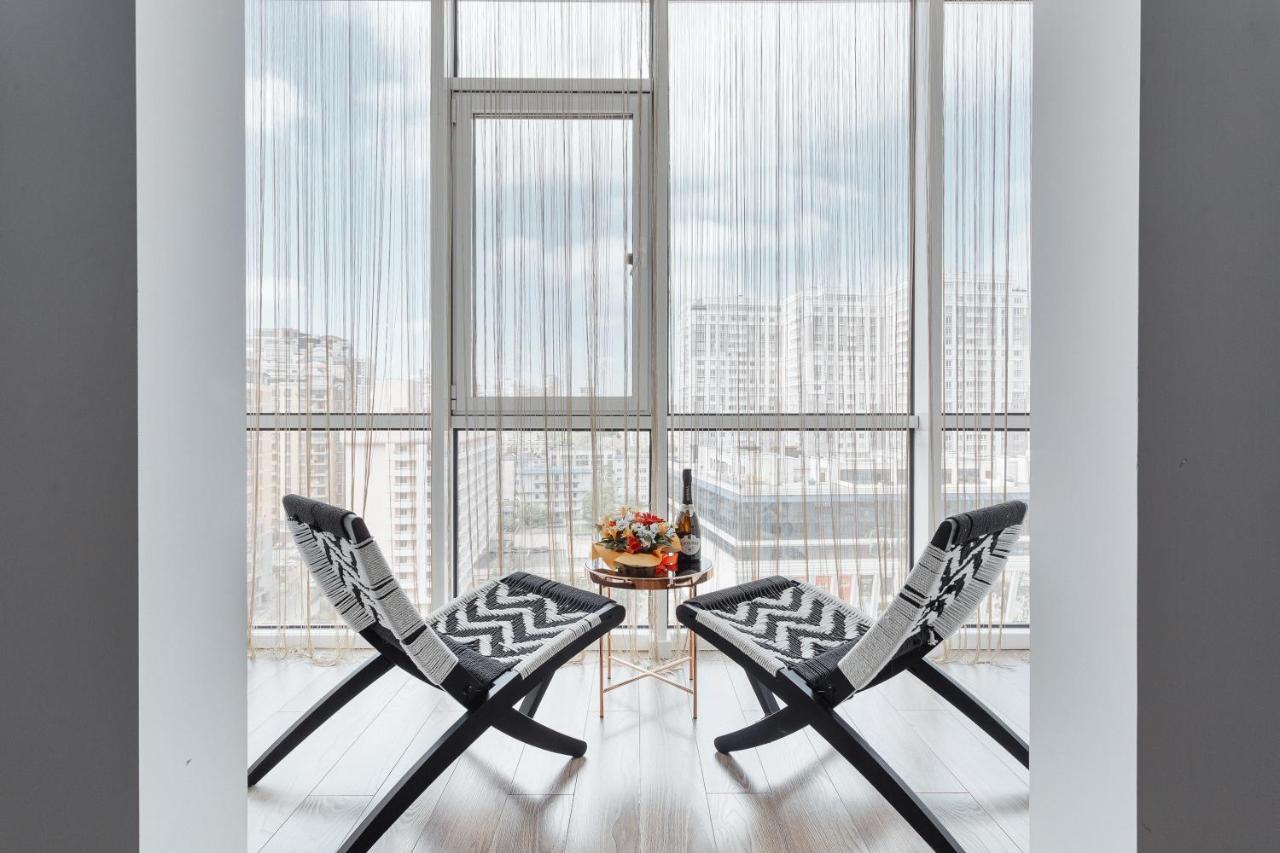 White Apartment In 12 Floor Одеса Екстериор снимка